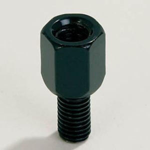 Adaptateur de rétroviseur HIGHSIDER smart M8 filetage à gauche M8 – noir