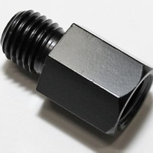 Adaptateur de rétroviseur HIGHSIDER smart M10 filetage à droit M10 – noir