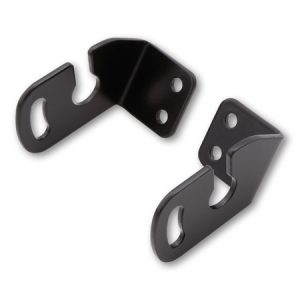 Adaptateurs pour clignotants HIGHSIDER pro modèle d’origine – pour support de plaque Aprilia/BMW/Triumph/Yamaha – noir – la paire