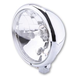 Feu avant HIGHSIDER smart Bates Style – 5 3/4 pouces – homologué E – chromé – à l&rsquo;unité