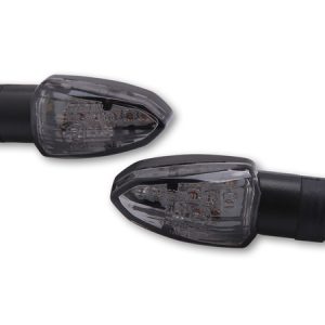 Clignotant LED HIGHSIDER smart Lizzard homologué – verre fumé – la paire