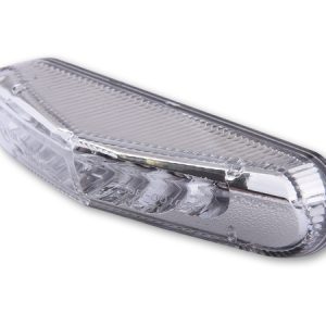 Feu arrière LED HIGHSIDER smart homologué – verre transparent – l&rsquo;unité