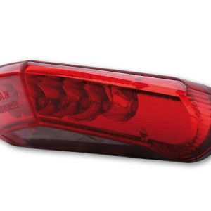 Feu arrière LED HIGHSIDER smart homologué – verre rouge – l&rsquo;unité