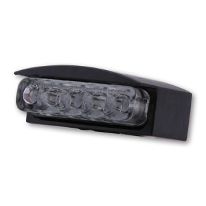 Éclairage de plaque LED HIGHSIDER smart Mini – noir – à l&rsquo;unité