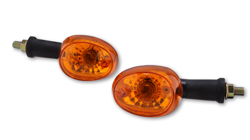 Clignotant HIGHSIDER smart homologué – verre orange – la paire