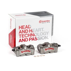 Paire d&rsquo;étrier de frein avant radial BREMBO UPGRADE M50 4 pistons Ø30mm