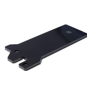 Plaque de protection de biellette AXP PEHD 8mm – noir