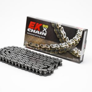 Chaine de transmission EK CHAIN 530 MVXZ2 – Joints Qx-Ring – attache à riveter