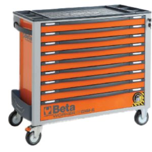 Servante mobile d&rsquo;atelier BETA 9 tiroirs + composition de 716 outils