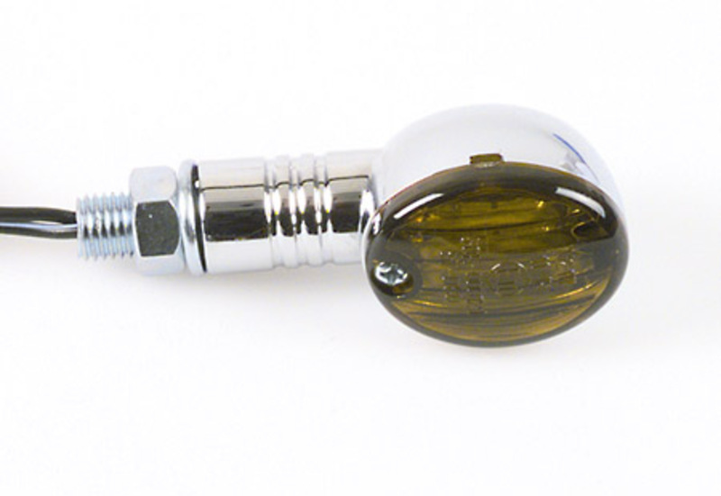 Clignotant HIGHSIDER smart MICRO-FLASH – verre chromé