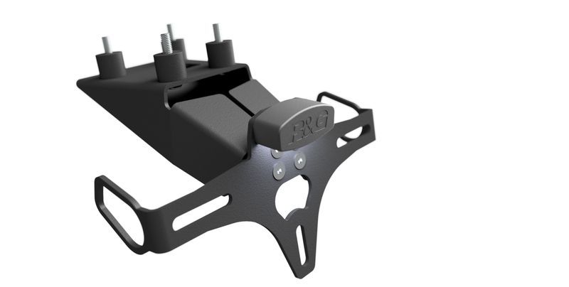 Support de plaque R&G RACING – noir