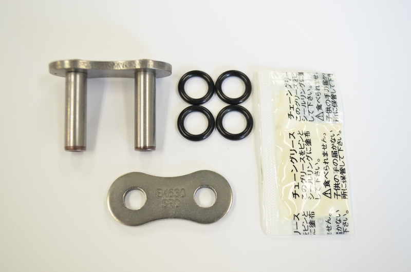 Attache de chaine EK CHAIN 428 SROZ – Joints O-ring – attache à riveter