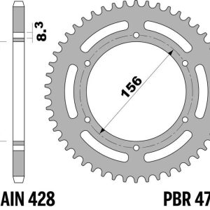 Couronne PBR Acier Standard – 428