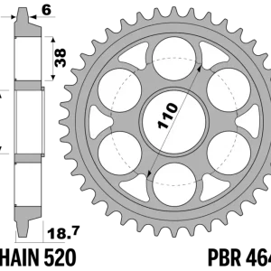 Couronne PBR acier renforcé – 520