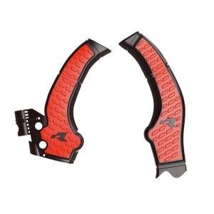 Protections de cadre RACETECH – noir/rouge