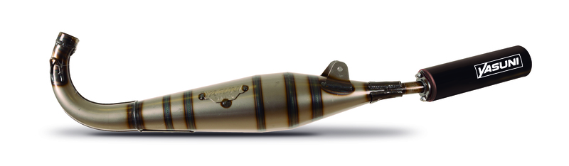 Ligne d&rsquo;échappement complète YASUNI silencieux aluminium noir