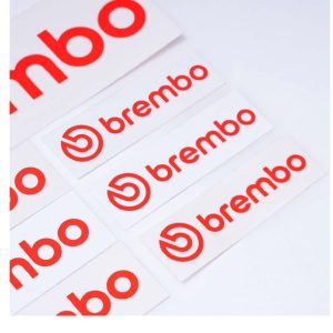 Autocollant BREMBO 8 x 2,5 cm