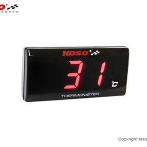 Thermomètre KOSO Superslim – rouge