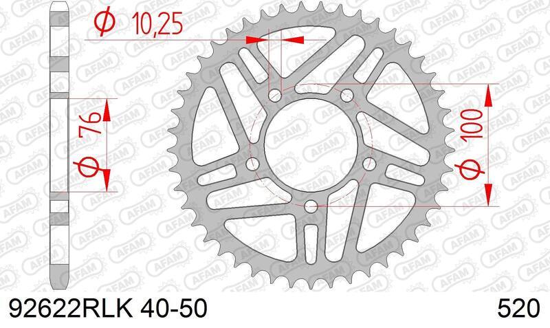 Couronne AFAM acier standard – 520