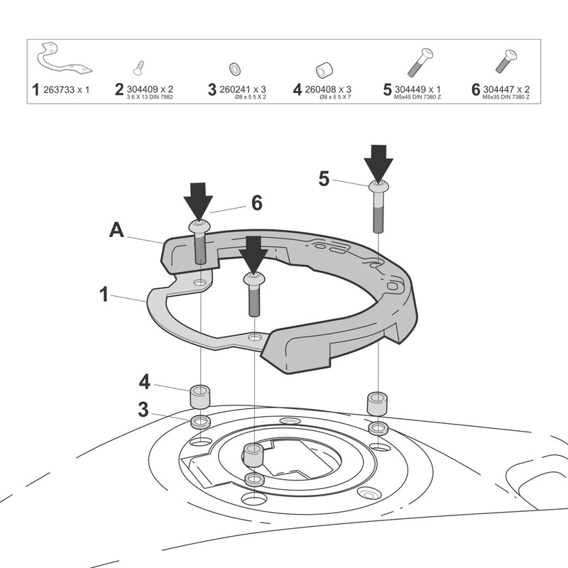 Fixation SHAD Click System