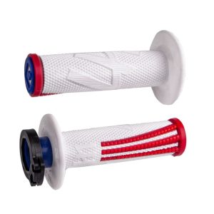 Rêvetements ODI Emig Pro V2 Lock-On – blanc/rouge