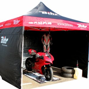 Pack de 12 tonnelles paddock BIHR Home Track 3x3m – 11 achetées 1 offerte