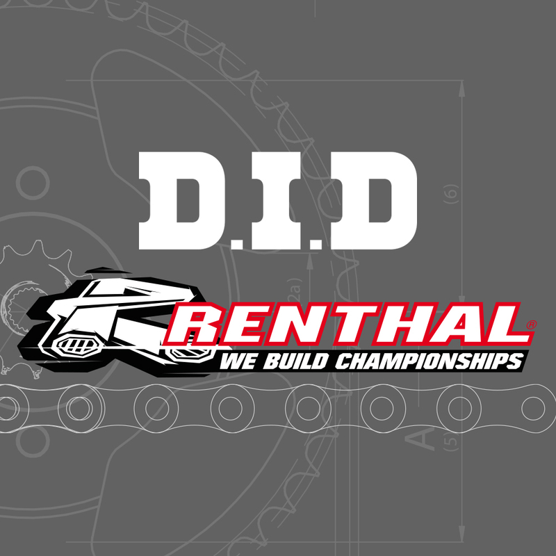 Kit chaîne DID/REN 420NZ3 12/50 renforcée – couronne ultra-light anti-boue