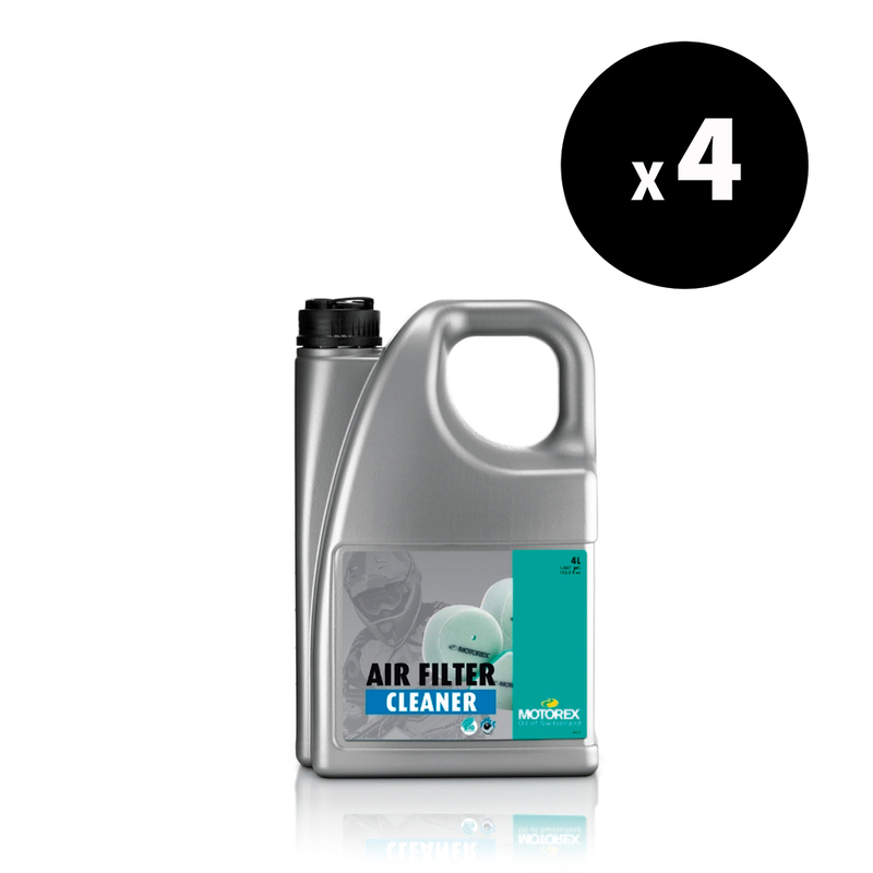 Nettoyant filtre à air MOTOREX Air Filter Cleaner Biodegradable – 4L (x4)