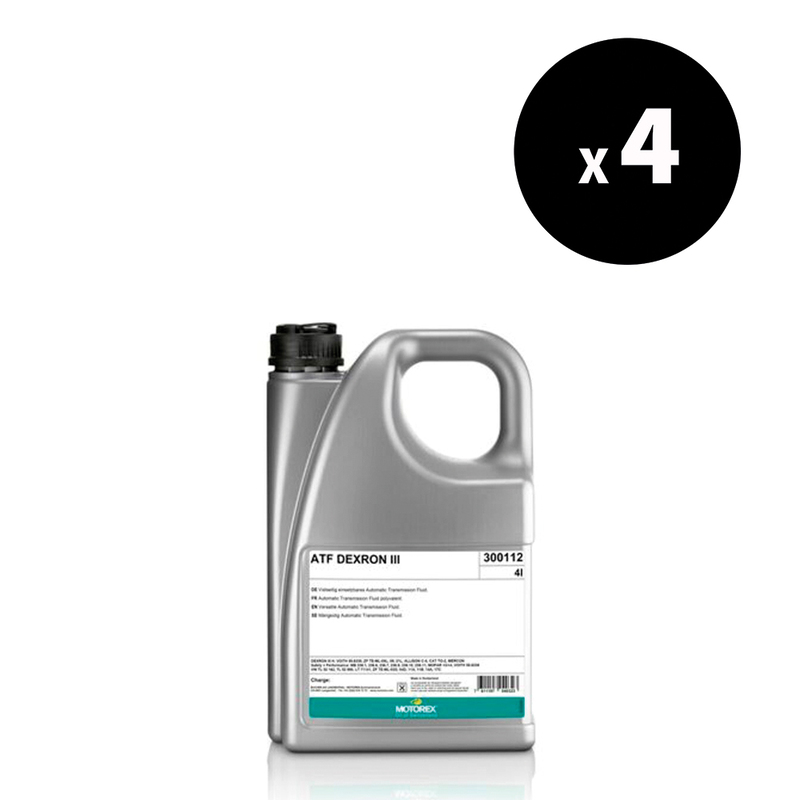 Huile de boîte de vitesses MOTOREX ATF Dexron III Gear Oil – 4L (x4)