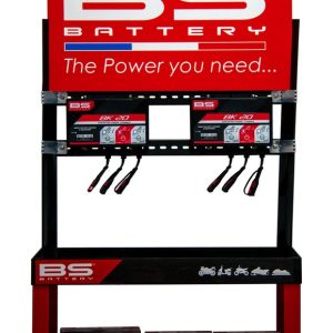 Station de charge BS Battery – présentoir + support – chargeur non inclus