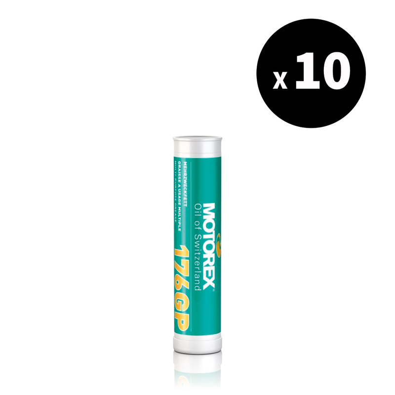 Graisse cartouche MOTOREX GP176 – 400g (x10)