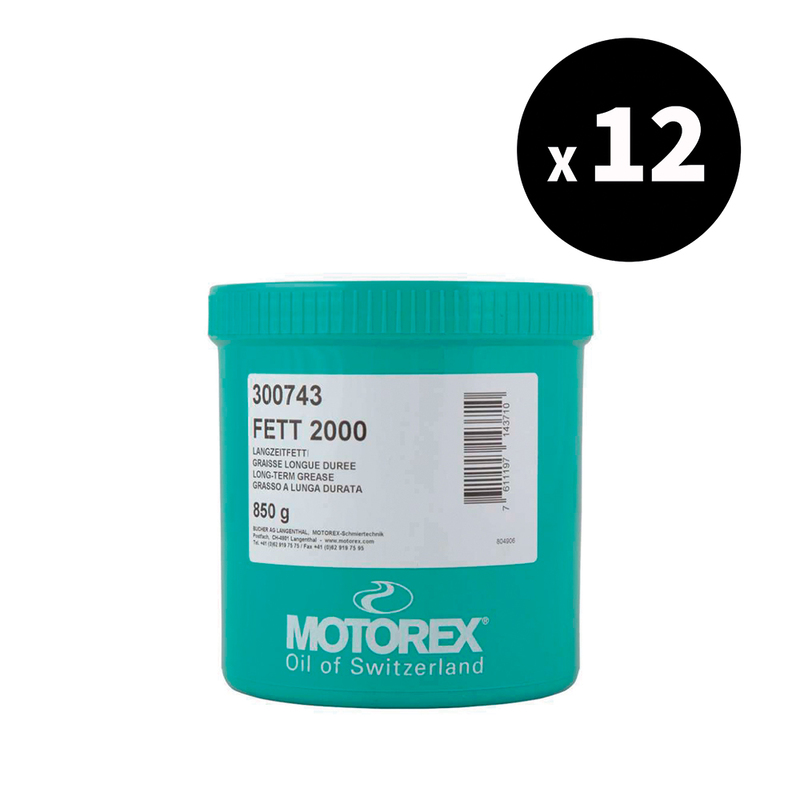 Graisse MOTOREX Long Term 2000 – 850g (x12)