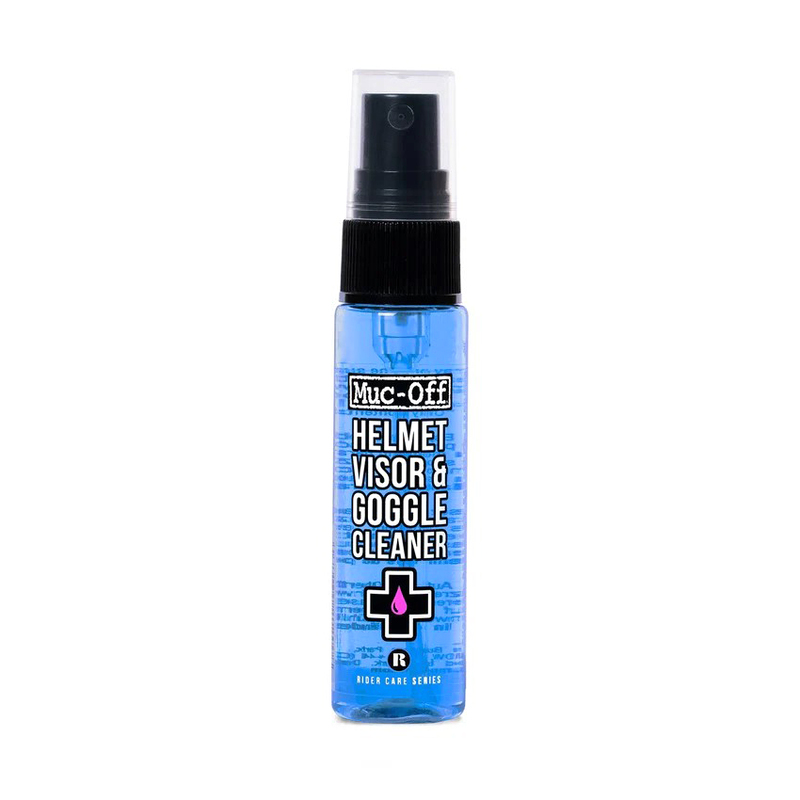 Spray nettoyant visières et masques MUC-OFF Visor, Lens & Goggle Cleaner – Spray 30ml x18