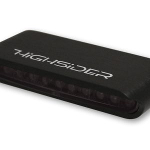 Clignotants LED HIGHSIDER pro – Stripe – noir/fumé – homologué E – la paire