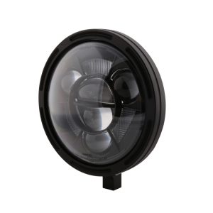 Feu avant LED HIGHSIDER pro Frame-R1 Type 11 – 7 pouces – fixation inférieure – noir
