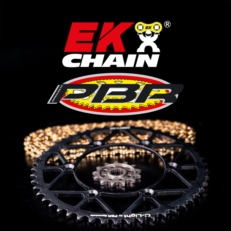 Kit chaîne EK/PBR 520 M3 – 14/45-114 – Couronne acier standard