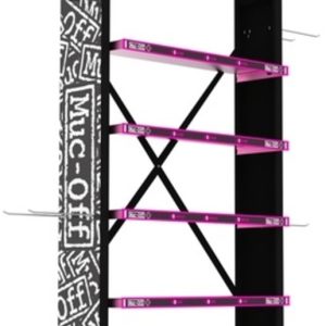 Présentoir premium MUC-OFF éclairé – double