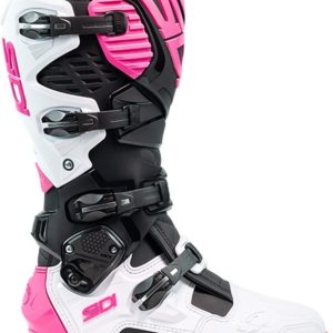 Bottes SIDI Crossfire 3 SRS – noir / blanc / rose