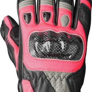 Gants RST Ladies Stunt 3 CE femme cuir/textile – rose