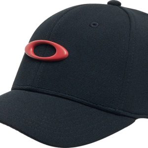Casquette OAKLEY Tincan – Pitch Black/Flame Red