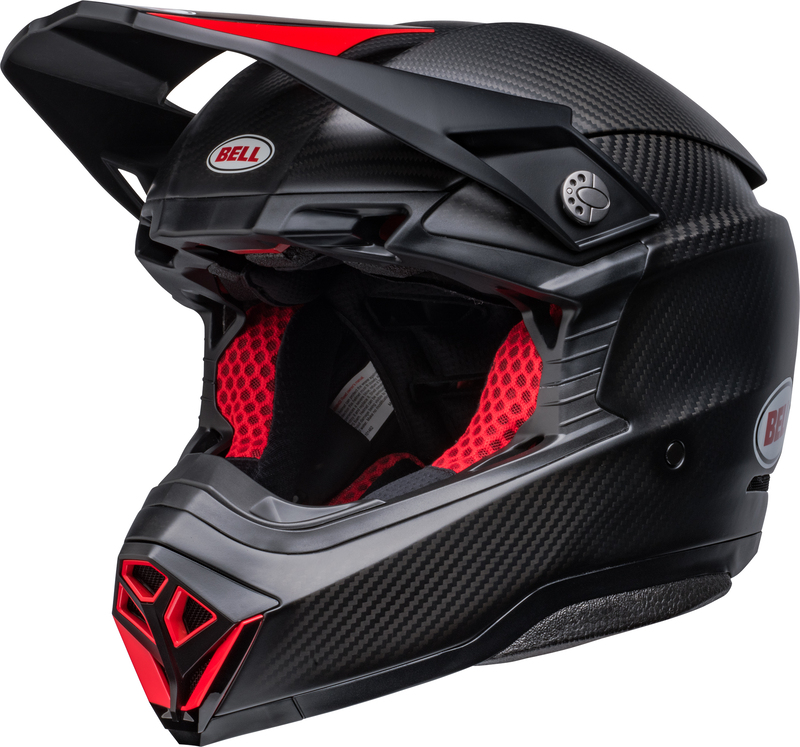 Casque BELL Moto-10 Spherical – Satin/Gloss Black/Red