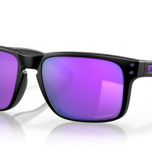 Lunettes de soleil OAKLEY Holbrook Verres Prizm Violet – Monture Matte Black