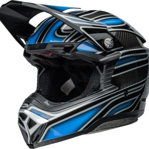 Casque BELL Moto-10 Spherical – Webb Marmont Gloss North Carolina Blue