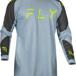 Maillot FLY RACING Evolution DST – Ice Grey/anthracite/vert fluo