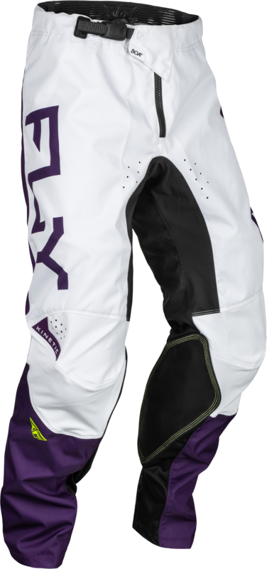 Pantalon FLY RACING Kinetic Reload – Deep Purple/blanc/jaune fluo