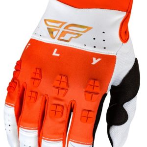 Gants FLY RACING Evolution DST Podium – rouge/blanc/Red Iridium