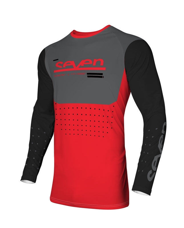 Maillot SEVEN Vox Aperture – rouge fluo