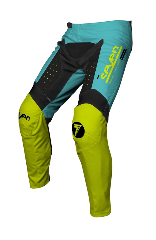 Pantalon SEVEN Vox Aperture junior – jaune fluo/bleu