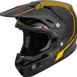 Casque FLY RACING Formula Carbon Tracer – Gold/Black