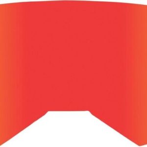 Écran FLY RACING avec fixation pour tear-off – rouge